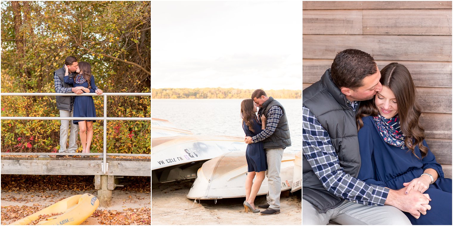 Manasquan Reservoir Engagement Photos by Idalia Photography