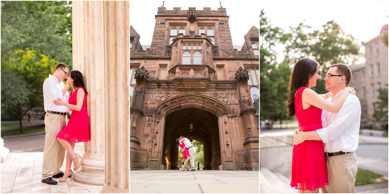 Princeton University Engagement Photos by Idalia Photography