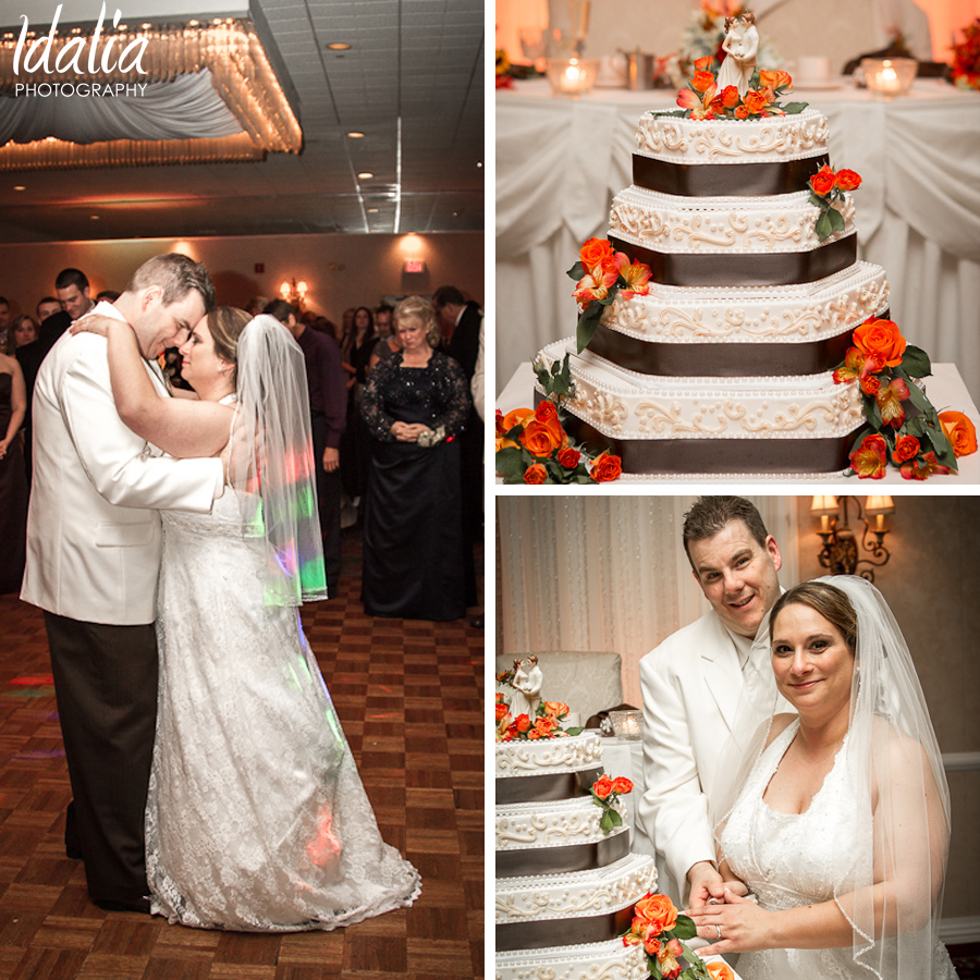 first-dance-wedding-cake-reception-center- at- st.clement