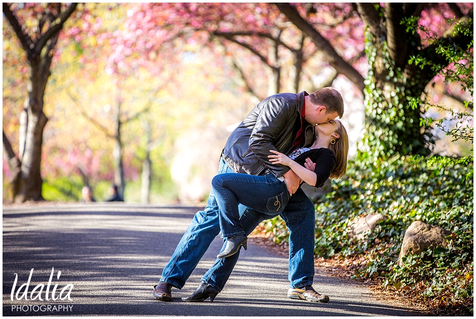 brooklyn botanic garden engagement