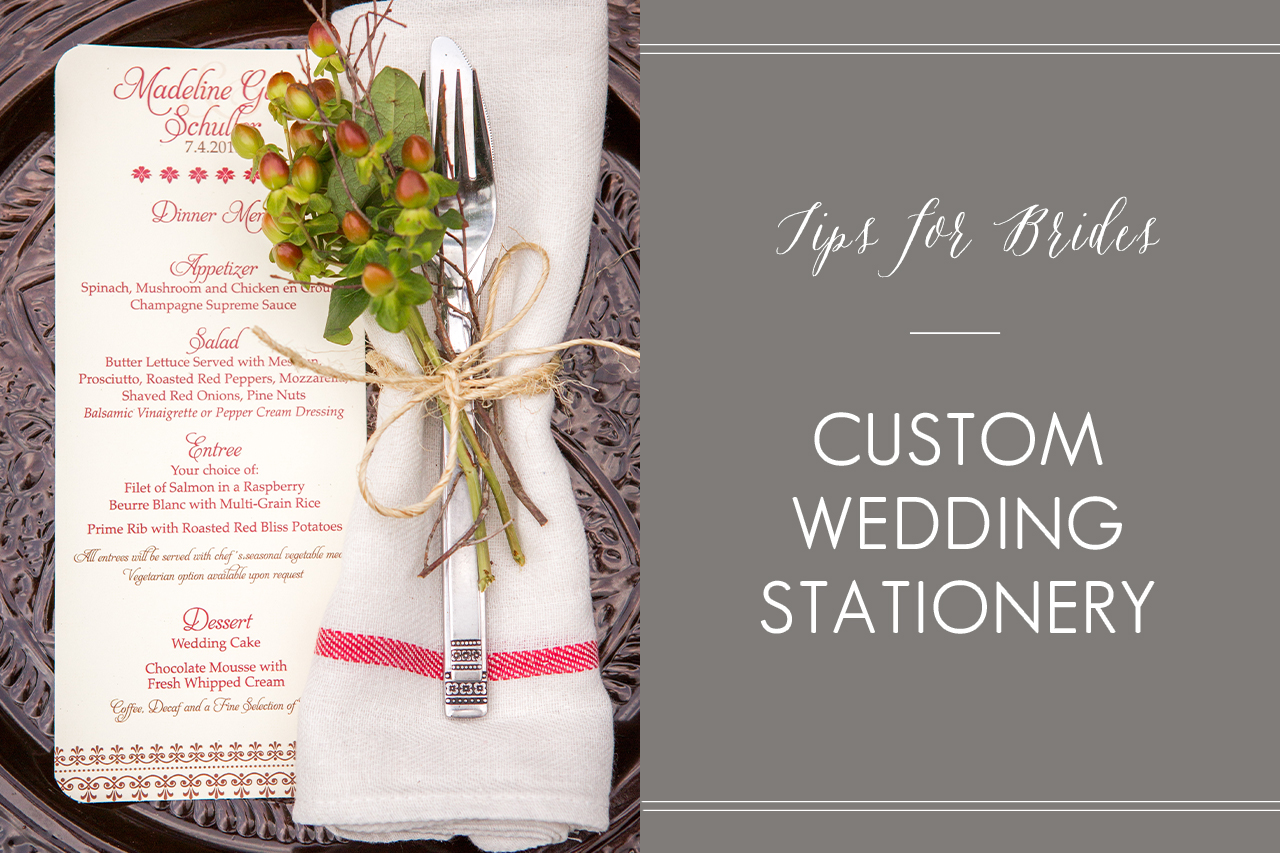 Custom Wedding Stationery