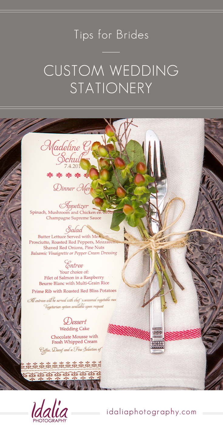 Custom Wedding Stationery