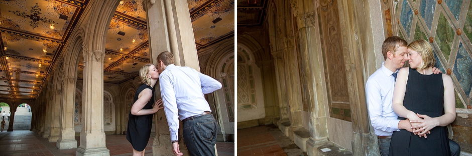 bethesda terrace engagement