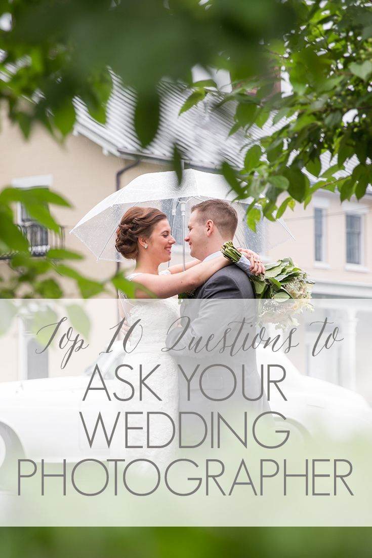 Questions to Ask Your Wedding Photographer