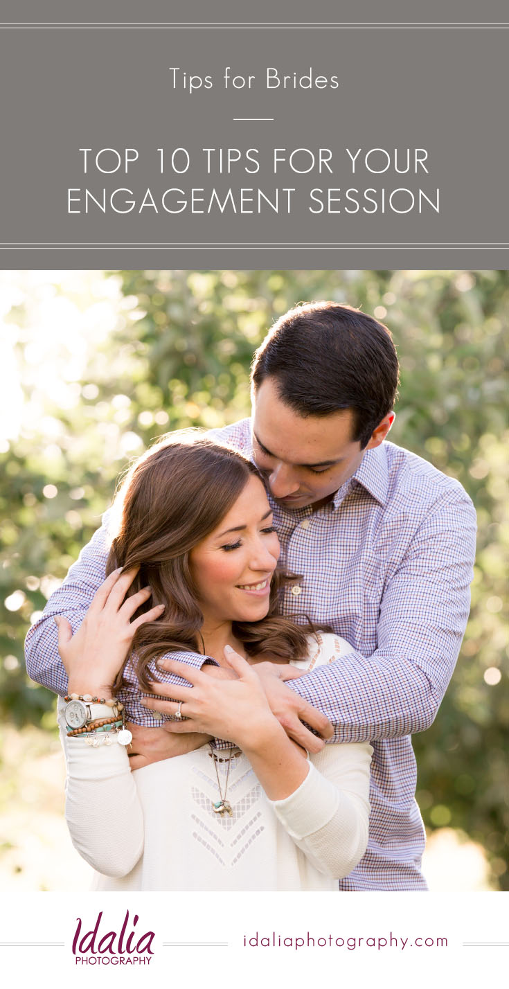 Top 10 Tips for Your Engagement Session