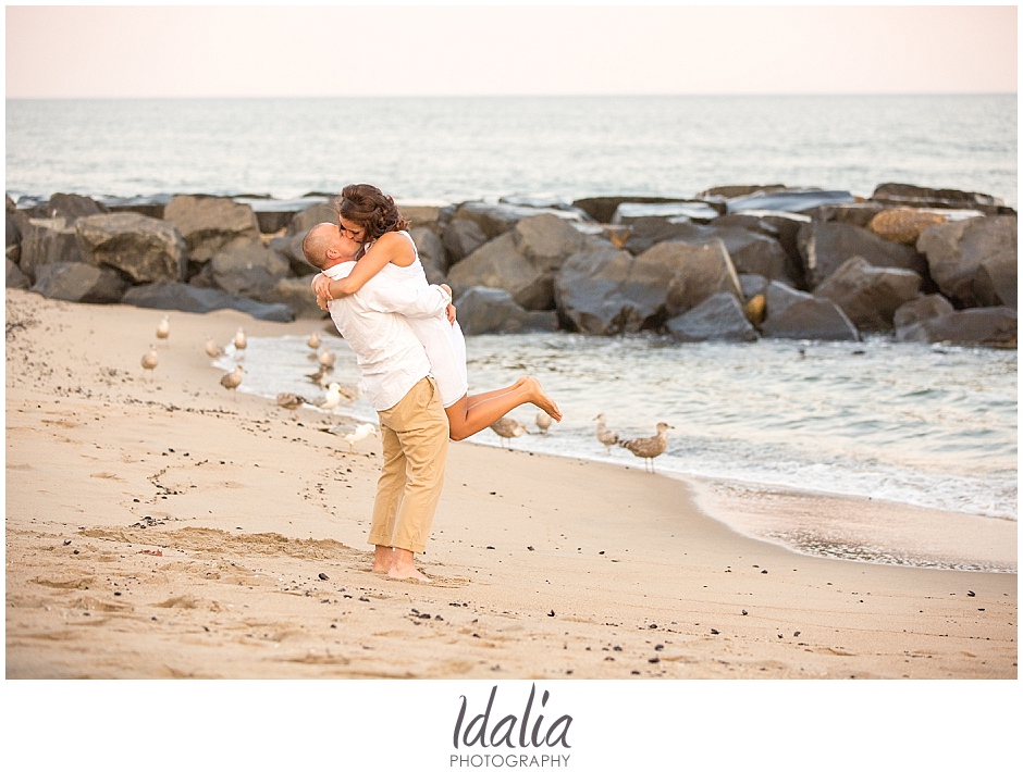 Beach engagement