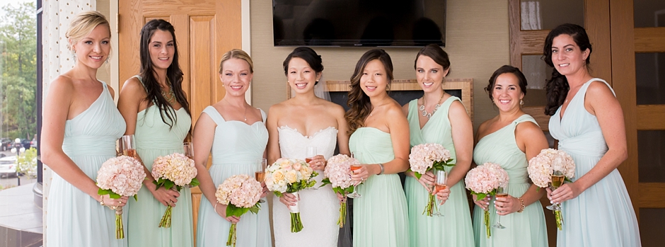 mint green bridesmaid dresses