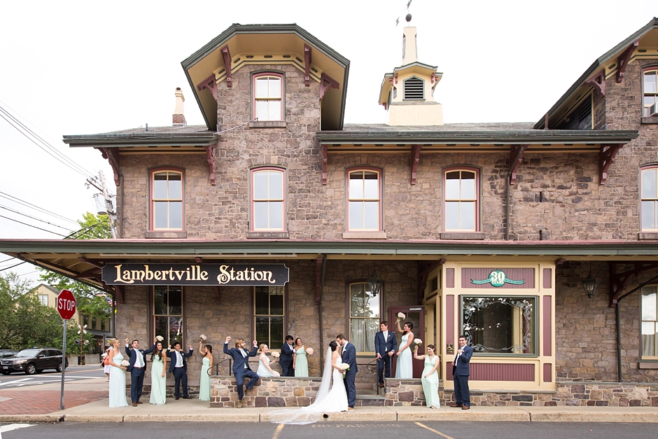 Lambertville station Bridal Party