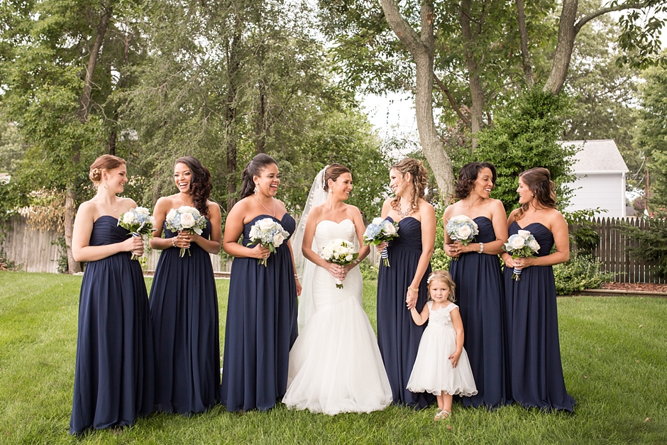 navy blue bridesmaid dresses