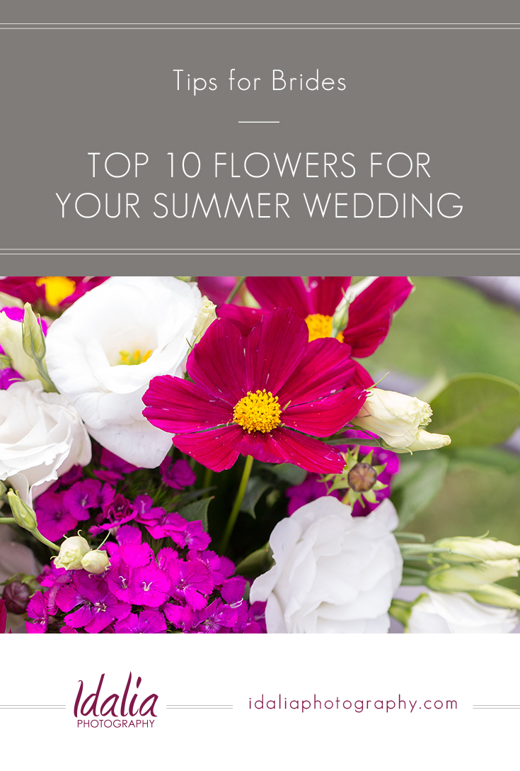 Top 10 Flowers for Your Summer Wedding