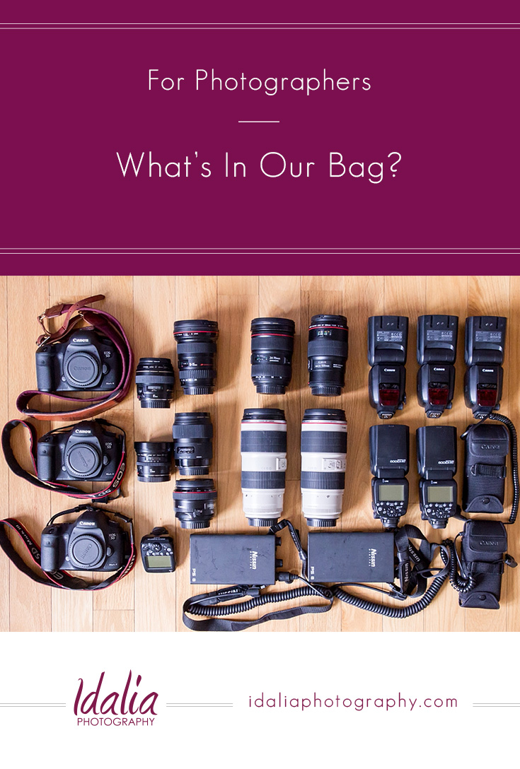 What's In Our Bag? | A series for Photographers