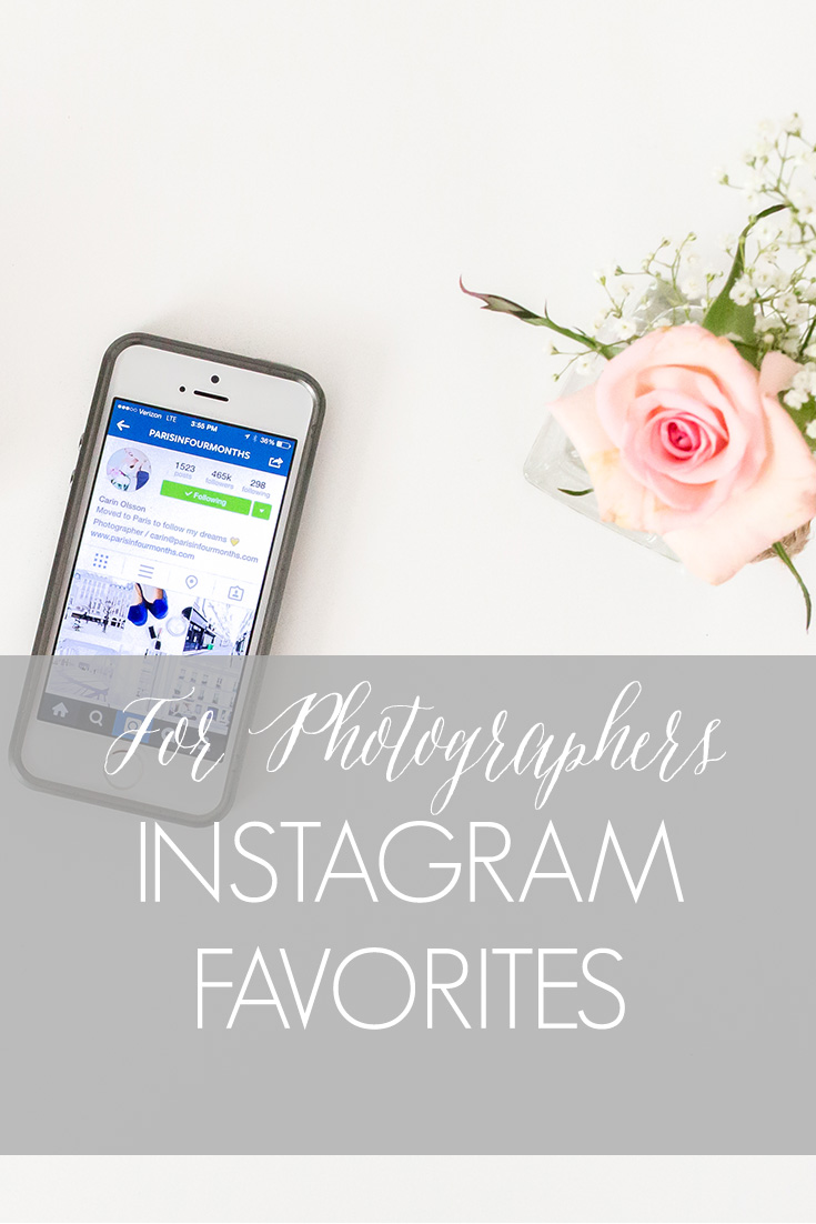 Instagram Favorites for Photographers