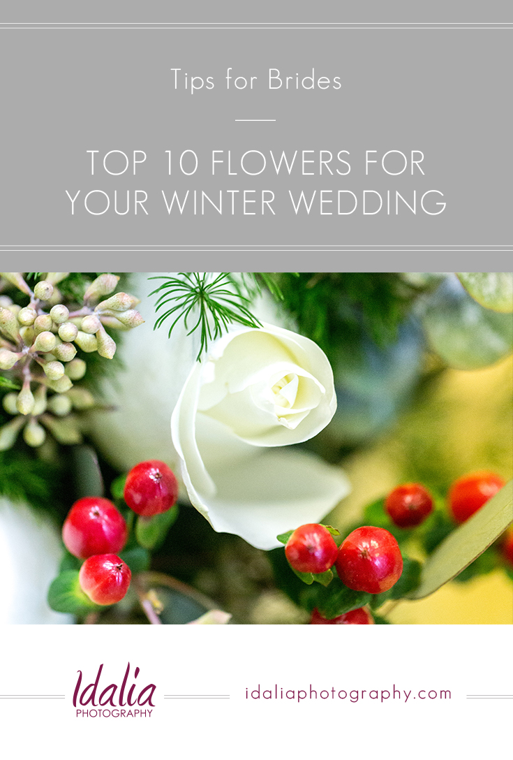 Top 10 Flowers for Your Winter Wedding