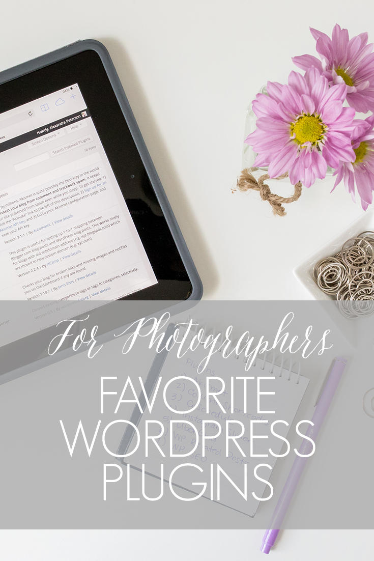 Favorite WordPress Plugins for Photographers