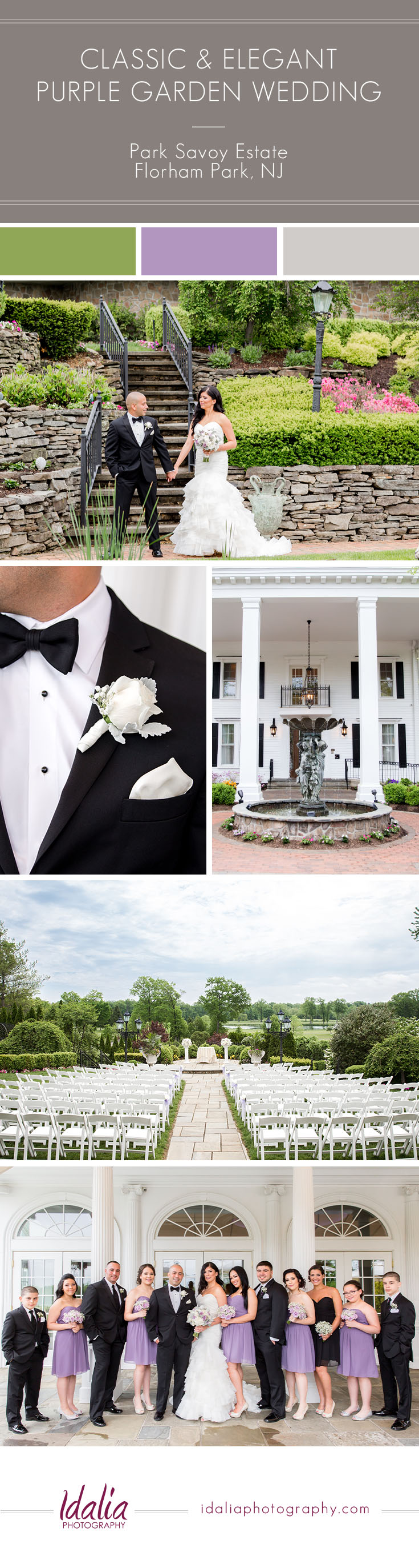 Classic and Elegant NJ Garden Wedding