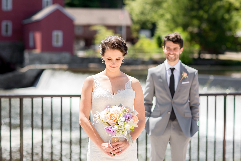 Rustic Red Mill Museum Wedding bouquet photo