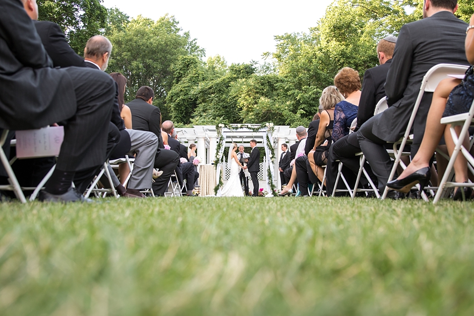 Shadowbrook Wedding outdoor ceremony
