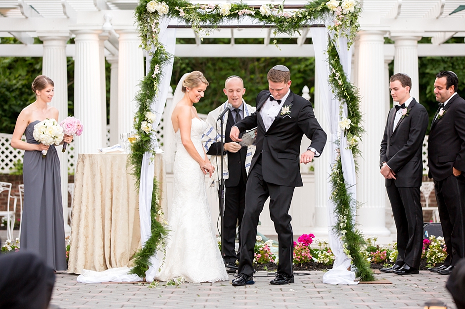 Shrewsbury Shadowbrook Wedding Jewish Wedding Ceremony Photo