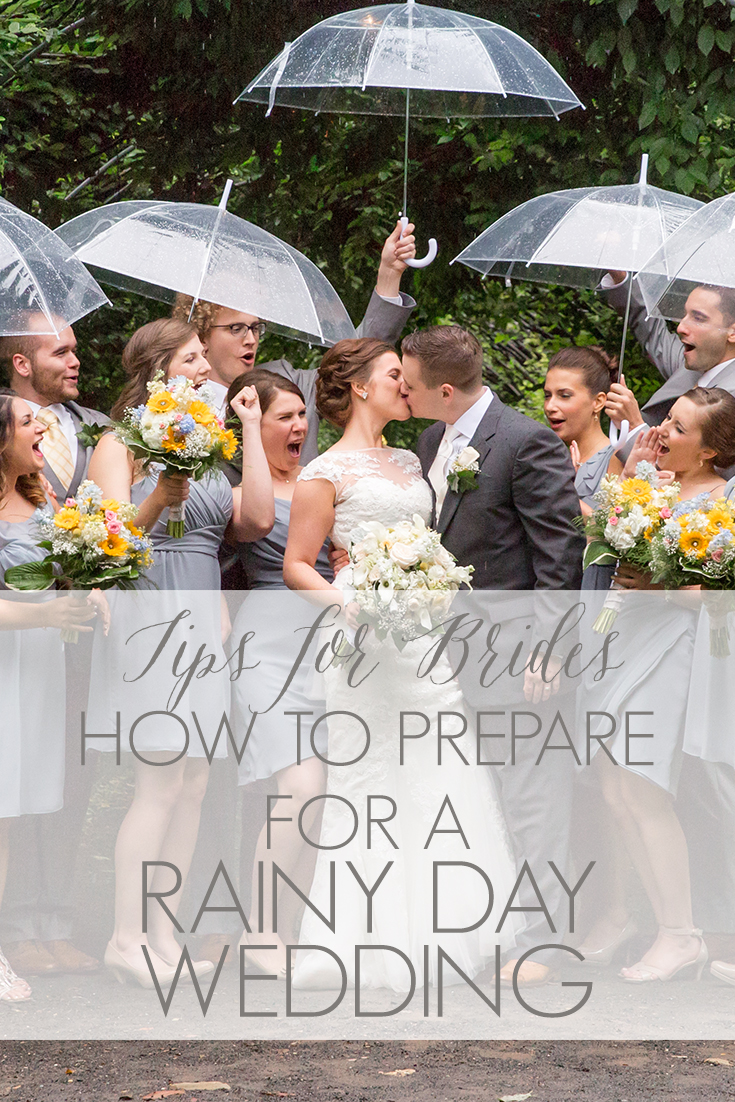 How to Prepare for a Rainy Wedding Day by NJ Wedding Photographer Idalia Photography
