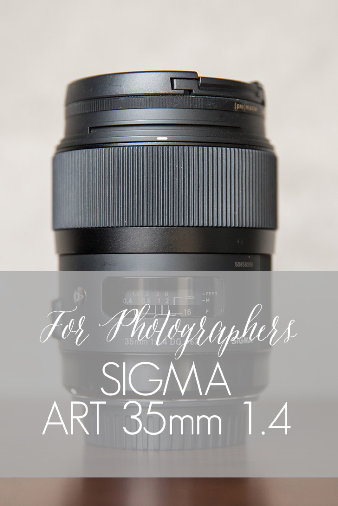 Sigma ART 35mm 1.4 | For Photographers