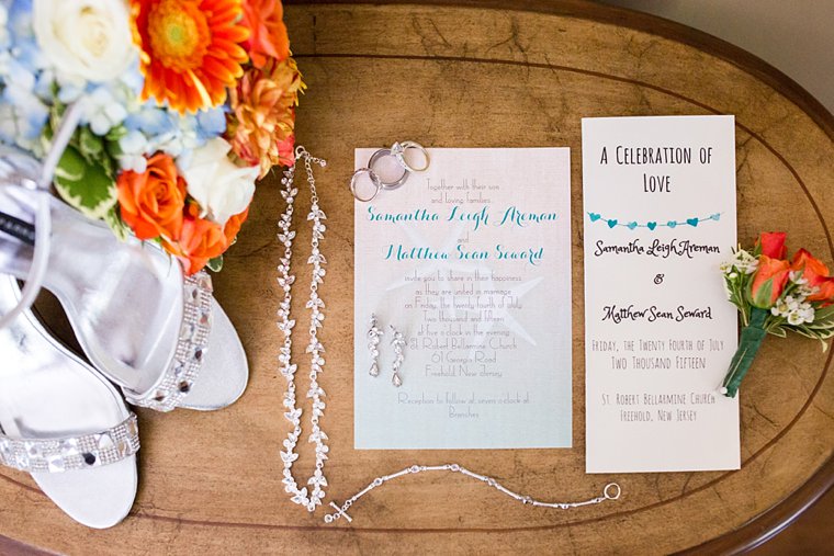 Invitation Suite for Summer Wedding