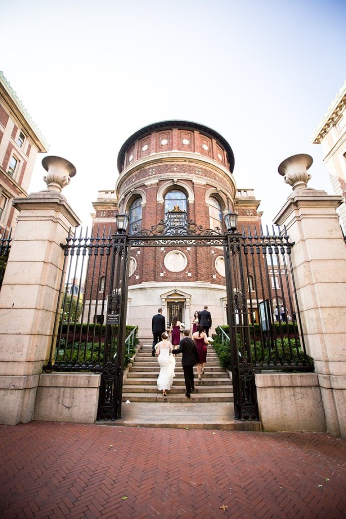 Columbia University Wedding at St. Paul's Chapel by Idalia Photography