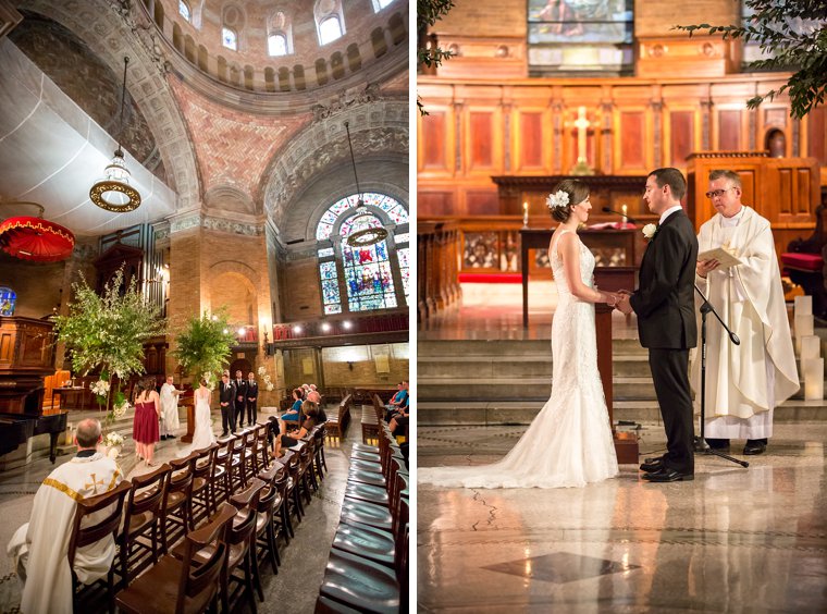 Columbia University Wedding at St. Paul's Chapel by Idalia Photography