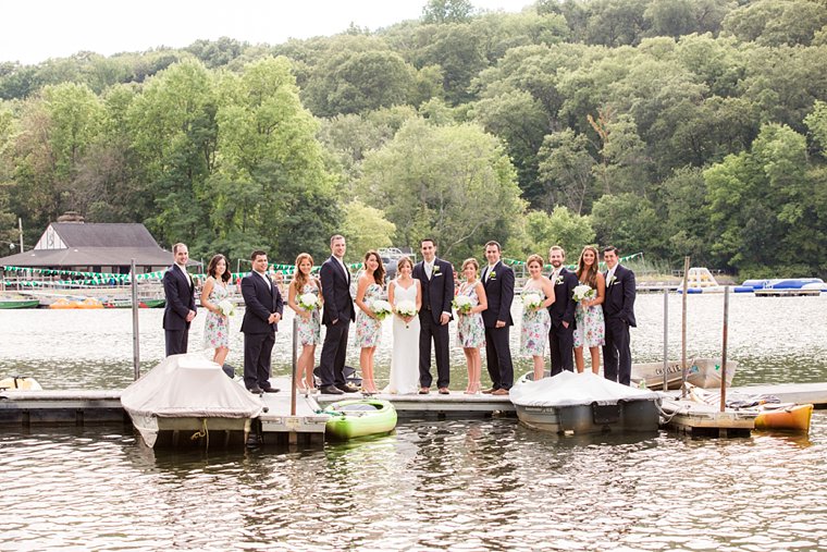 Lake Valhalla Club Wedding photos bridal party photos