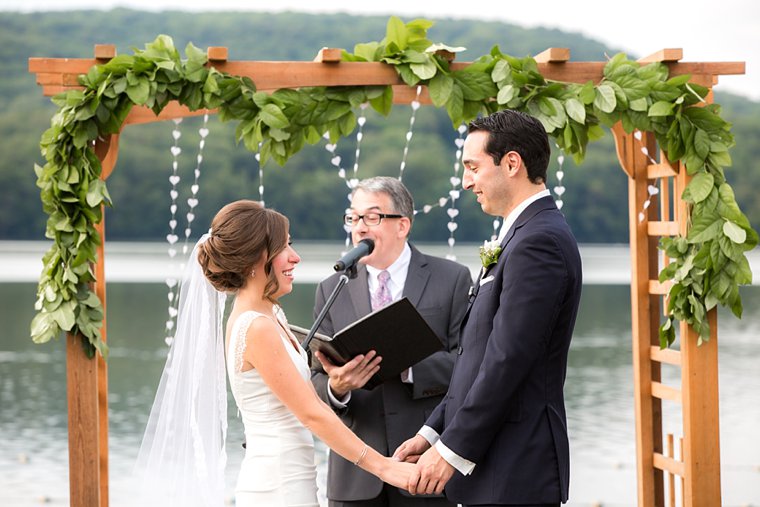Lake Valhalla Club Wedding photos vows