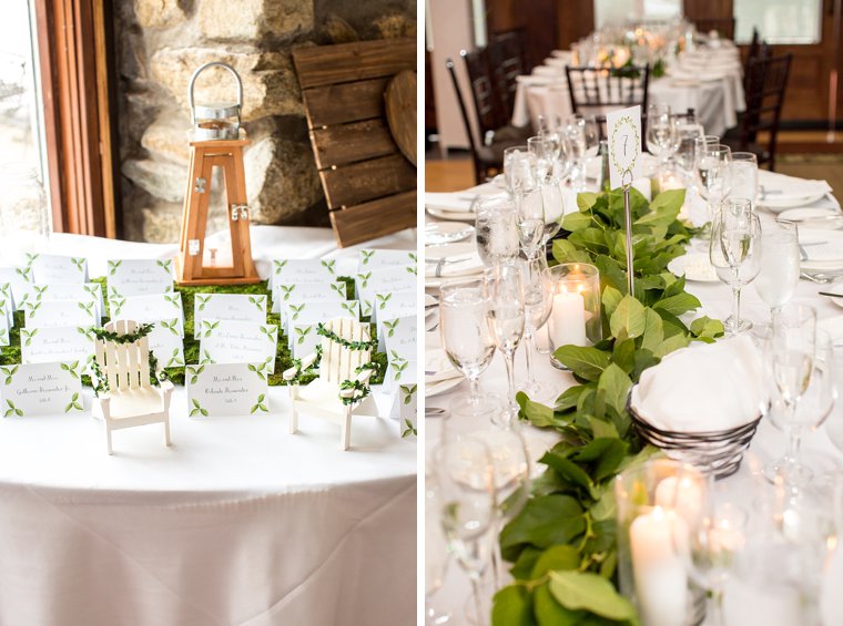 Lake Valhalla Club Wedding photos Organic centerpieces