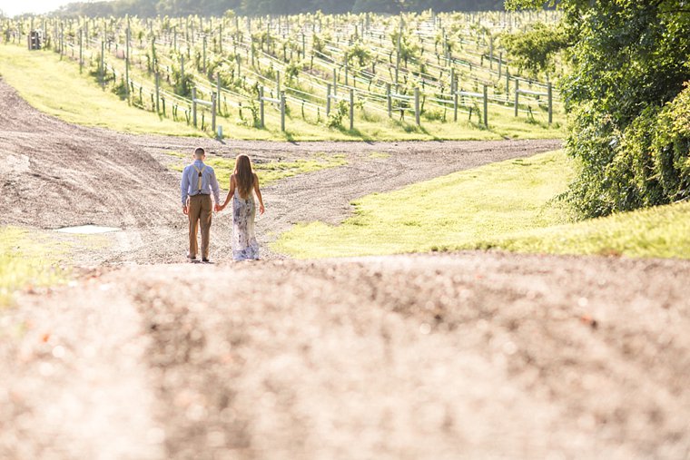 Engagement Photos at Laurita Winery