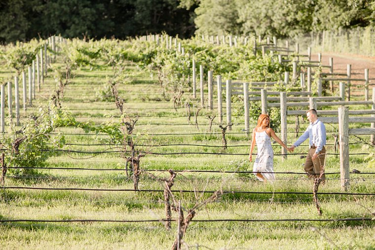 Engagement Photos at Laurita Winery