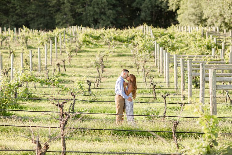 Engagement Photos at Laurita Winery