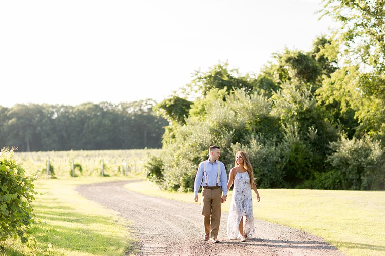 Engagement Photos at Laurita Winery