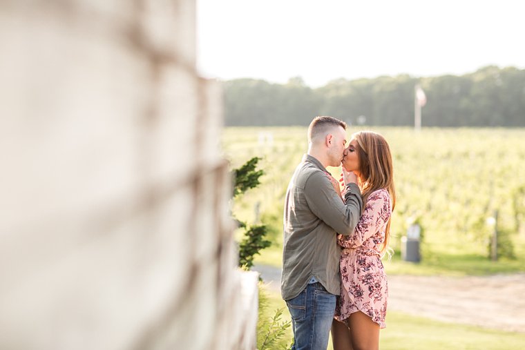 Engagement Photos at Laurita Winery