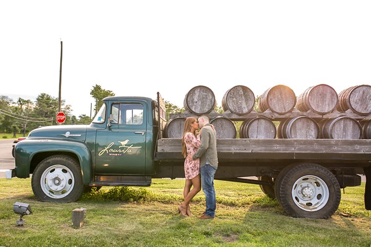 Engagement Photos at Laurita Winery