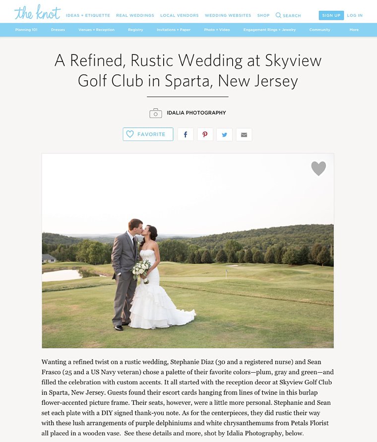 Skyview Golf Club Wedding Photos