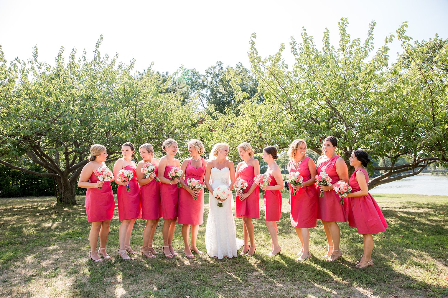 coral-bridesmaid-dresses