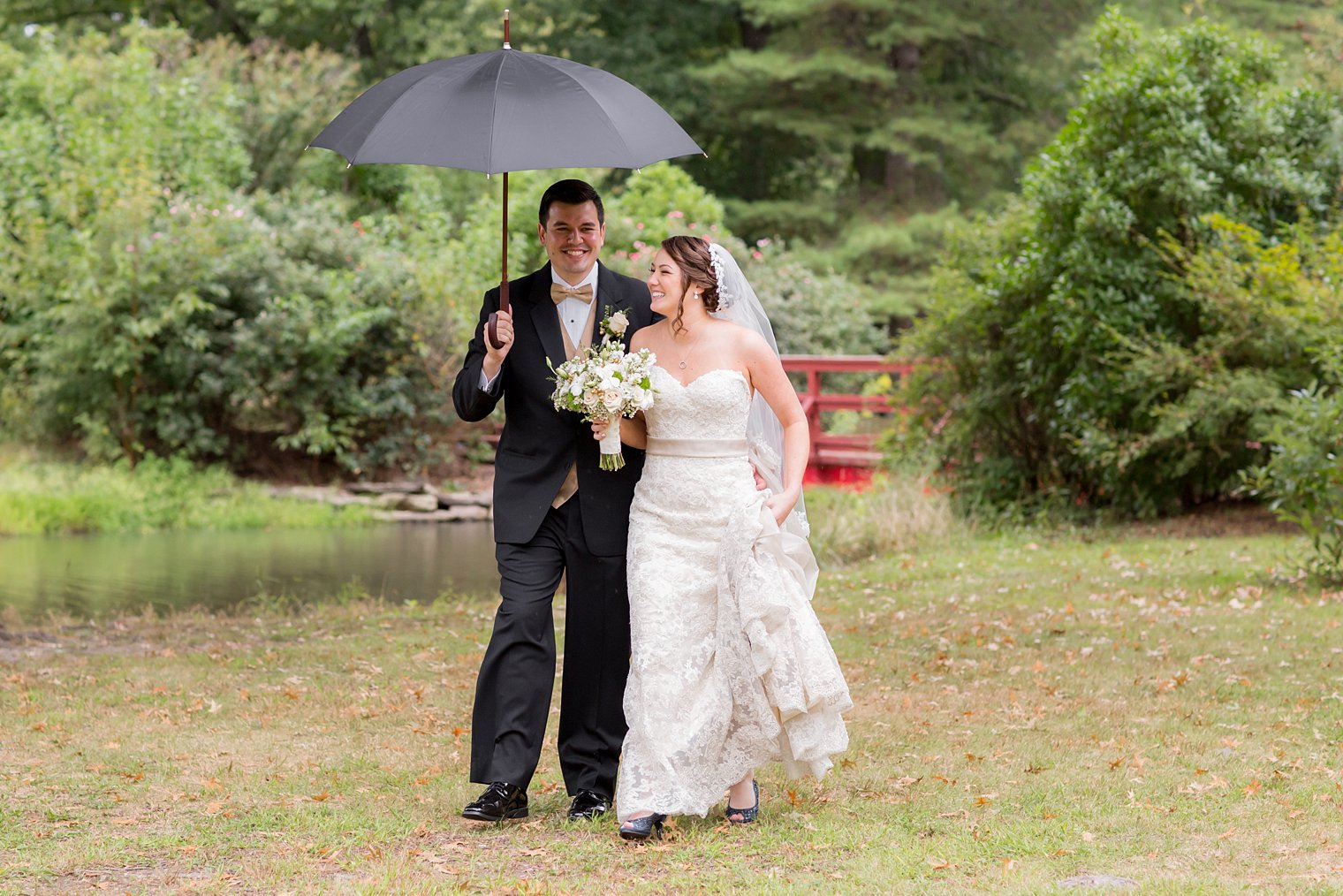 rainy day wedding nj