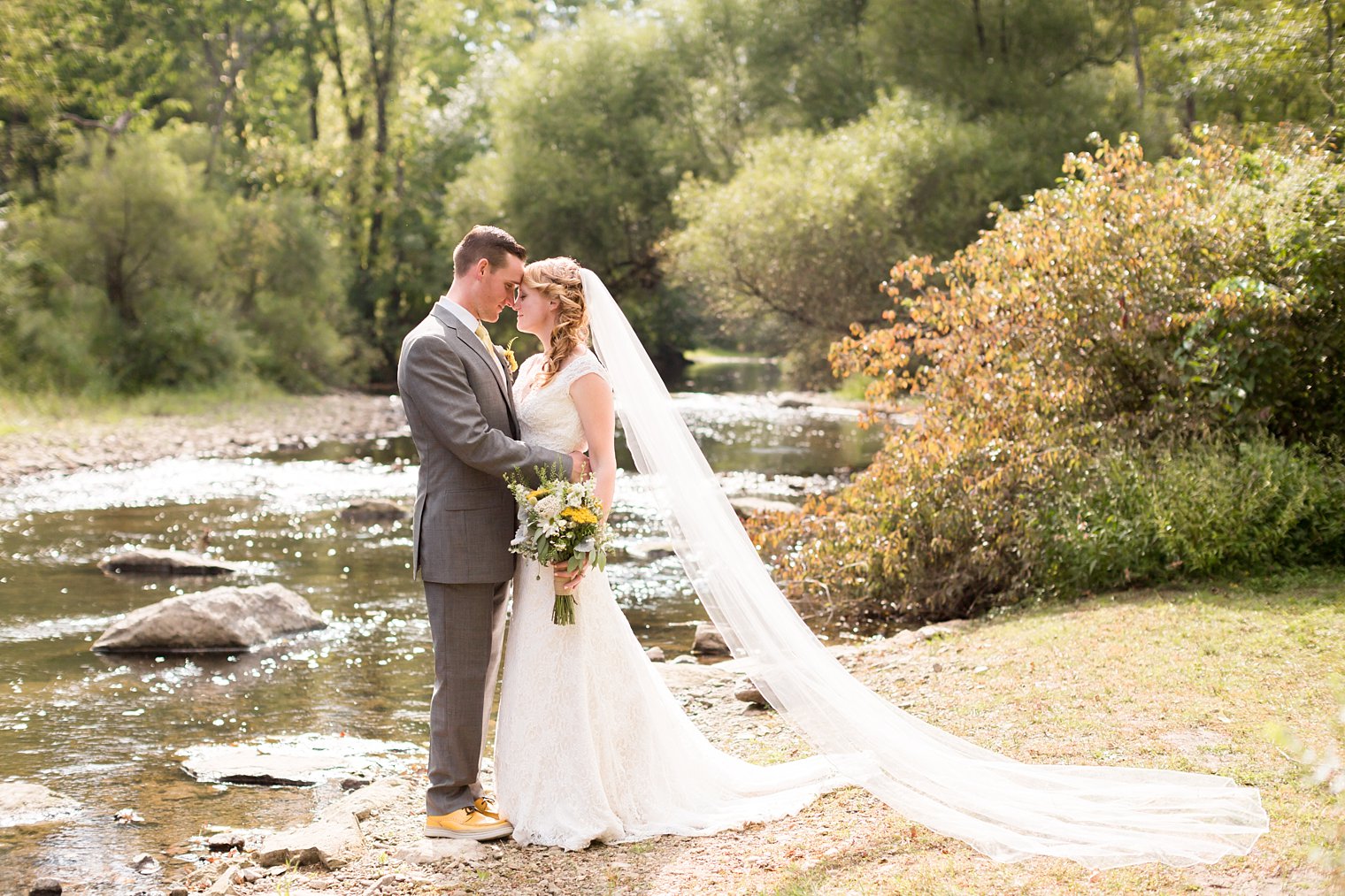 NJ Farmhouse Wedding Photo