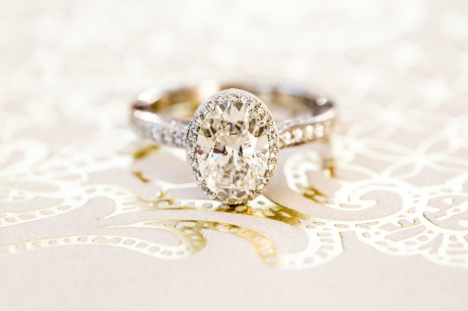 Basking Ridge Country Club engagement ring