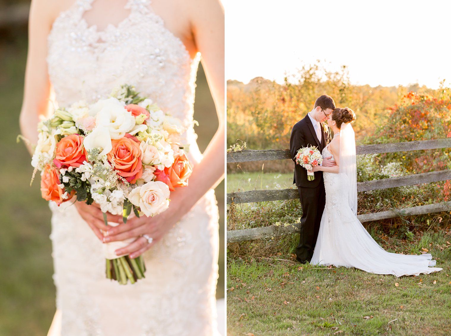 Basking Ridge Country Club romantic bride and groom photo