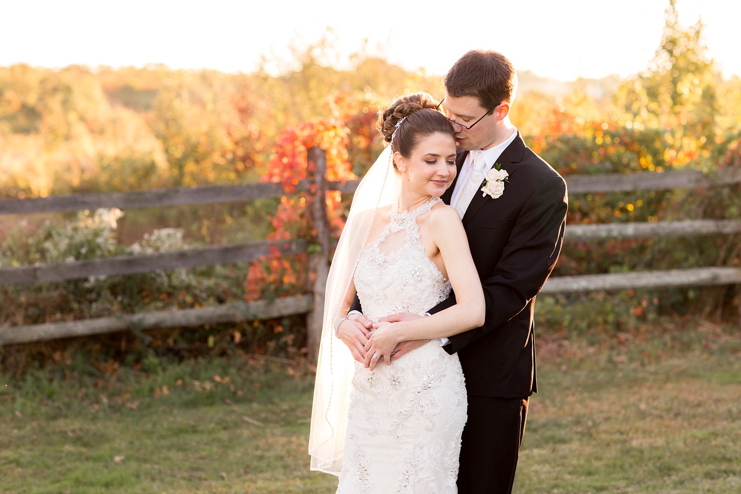 Basking Ridge Country Club photo in romantic evening light