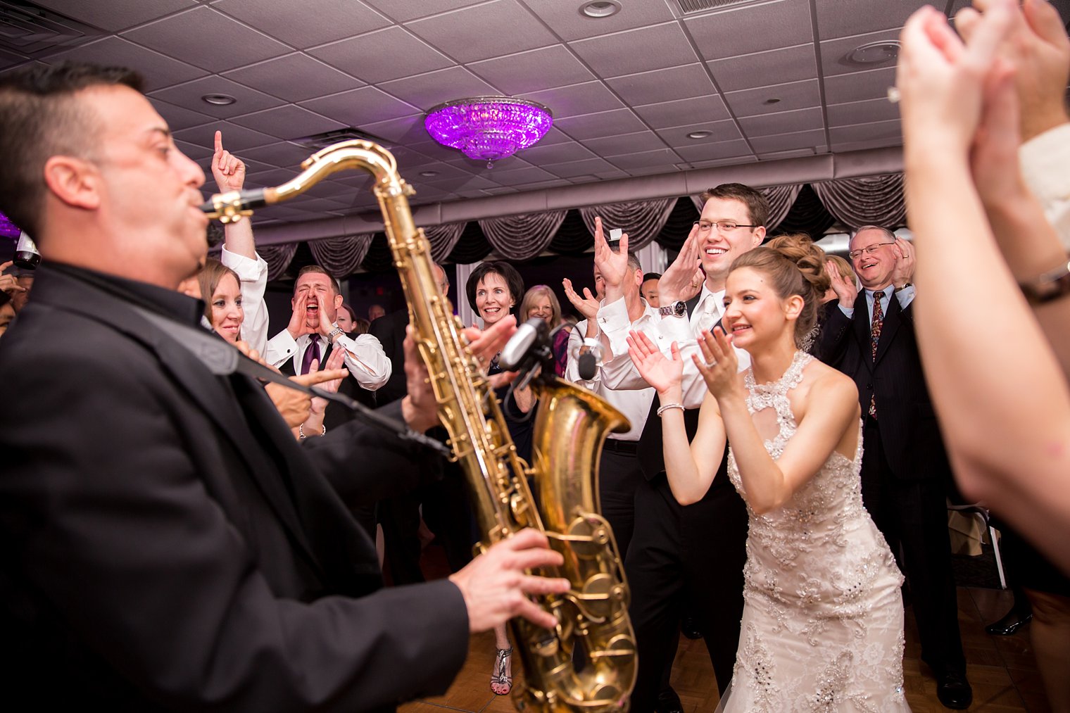 Basking Ridge Country Club wedding band