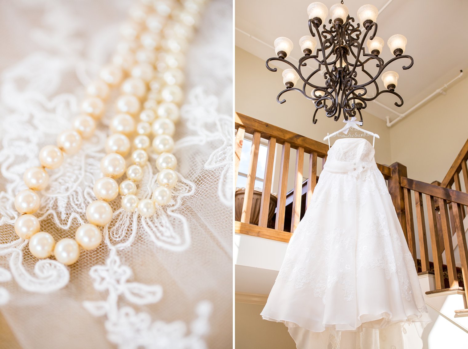 Lake Mohawk Country Club Wedding dress photo