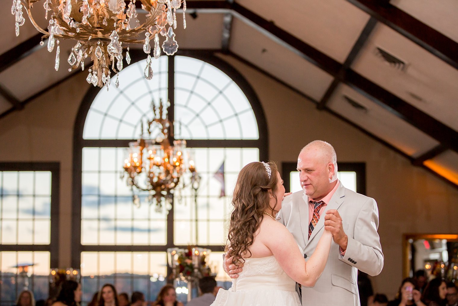 Lake Mohawk Country Club Wedding father daughter dance