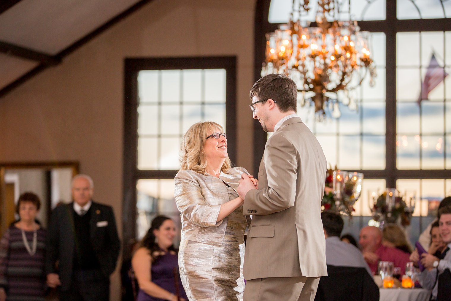 Lake Mohawk Country Club Wedding mother son dance