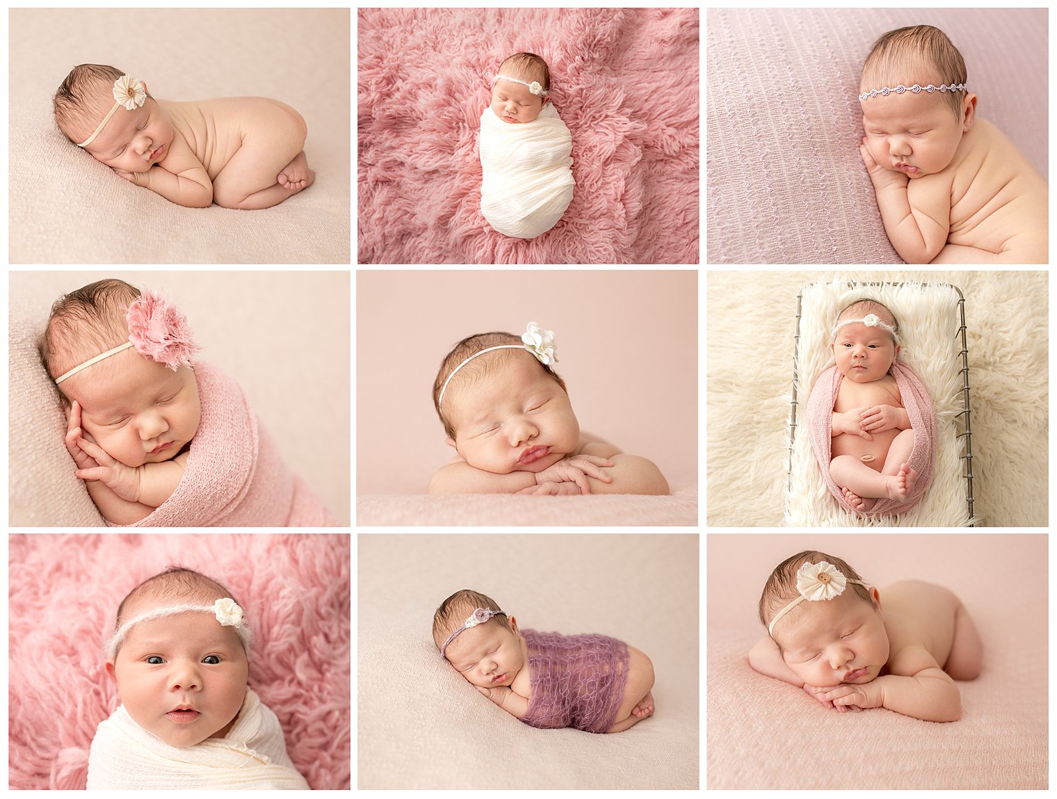 NJ Newborn Photography newborn baby girl photo