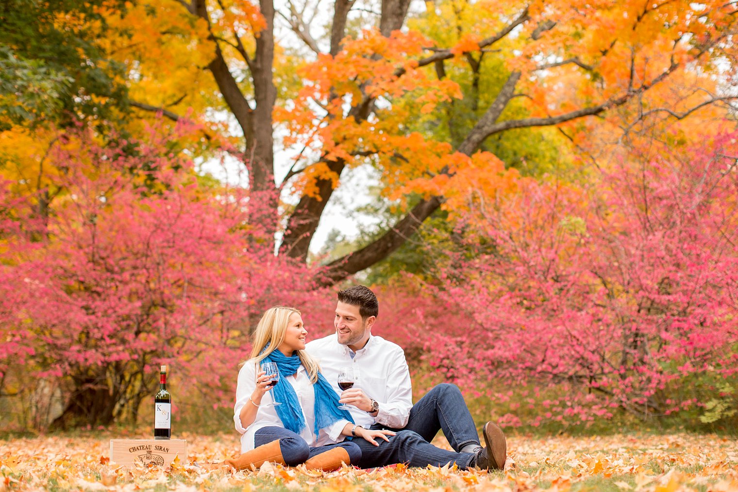 Skylands Manor Engagement Photo