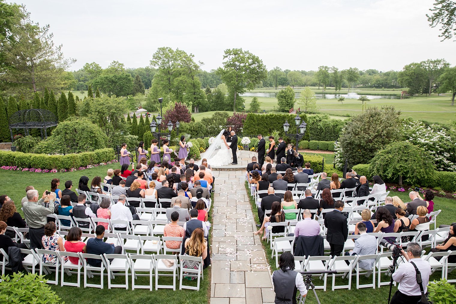Park Savoy Estate Wedding outdoor ceremony photo